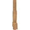 Ekena Millwork Kennewick Rough Sawn Timber Gable Bracket, Western Red Cedar, 72"W x 33"H x 4"D x 6"F, 11/12 Pitch GBW072X33X0406KEN00RWR - alternate 5